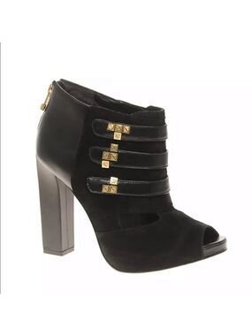 Kat Maconie Cordelia Tetris open toe booties Size 7